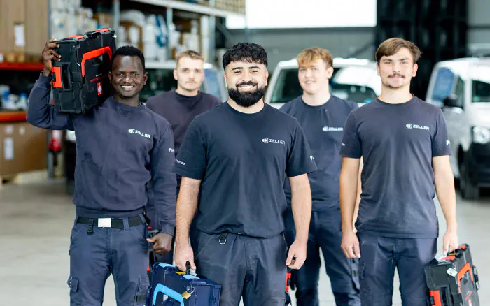 image zeller team azubi